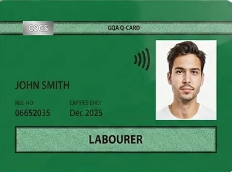 Level 1 – Green Labourer Card